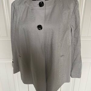 Elegant Gray Women's Coat